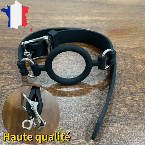 Noir bouche baillon gag - noir,