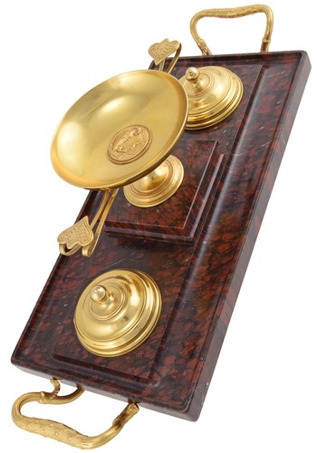 Encrier kaminuhr empire clock - empire,