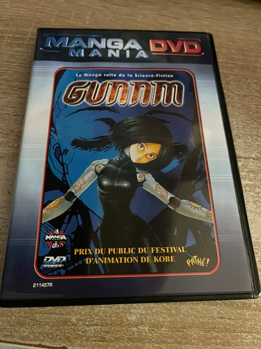 Dvd manga mania gunnm - dvd,