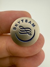 SkyTeam Logo Pin - Global Airline Alliance