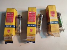 3 x Tubes, lampes TSF Philips