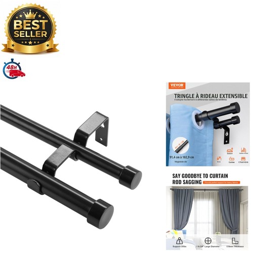Vevor tringle rideau double - vevor,