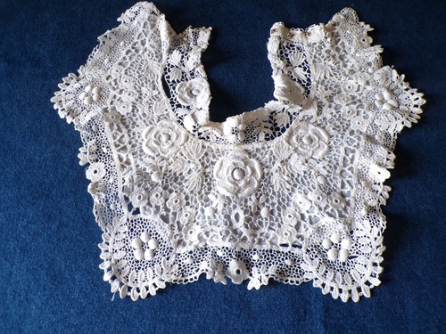 Col ancien dentelle - col,