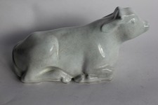 Vache couchée terre