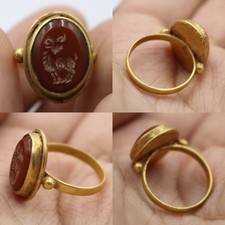 Rare bague romaine ancienne en