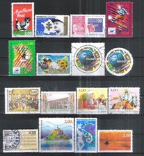 lot timbres france oblitérés