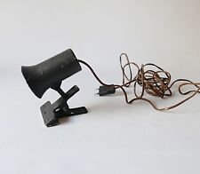 Vintage Design 1950s 50s Lita Metal Sconce Lamp on Clamp