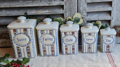 Anciens pots epices en - a,