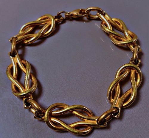Vintage bracelet plaqué - vintage,