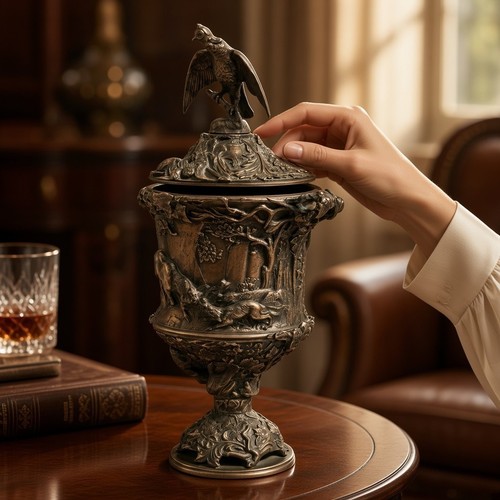 Mene vase bronze urne - pj,