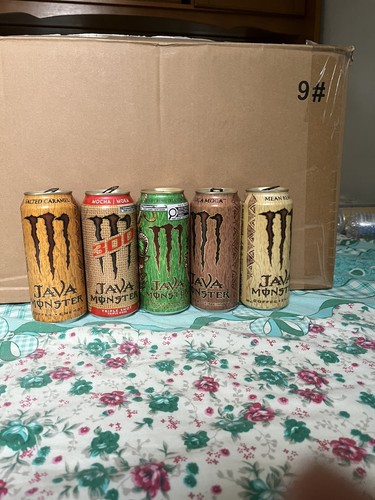 Rare monster energy java lot - java,