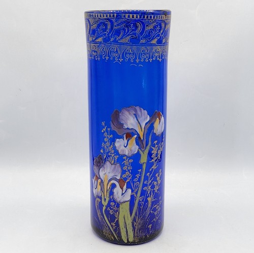 Vase verre soufflé coloré