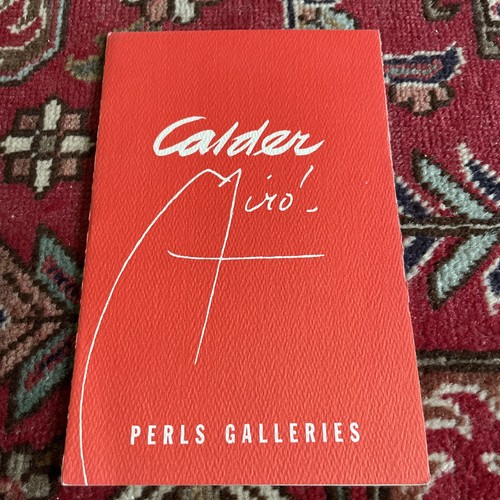 Calder miró 1961 - mirÓ,