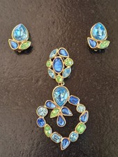 Rare Parure Vintage Yves Saint