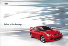 2001/2002 TOYOTA CELICA ACTION PACKAGE sales brochure folder US 01