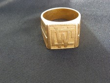 chevaliere or jaune 18 carats