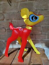 PERSONNAGE GONFLABLE BAMBI WALT DISNEY PRODUCTIONS DESSIN ANIMÉ VINTAGE