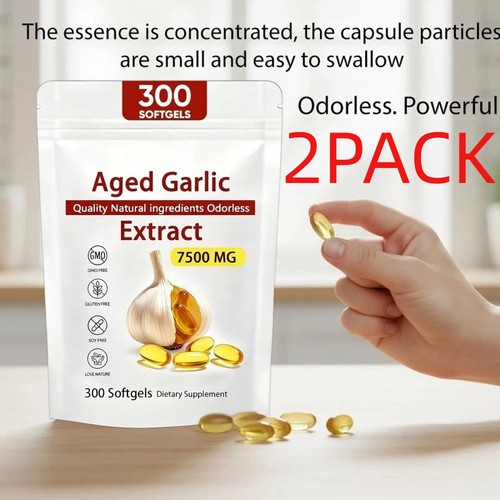 2pack aged garlic - ,