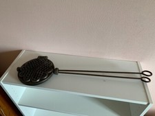 Ancien GAUFRIER Fonte Forme COEUR Années 1900 ALSACE