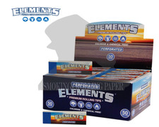 Elements® FILTRE TIPS Slim PERFORATED FILTRI IN CARTA 50 Blocchetti