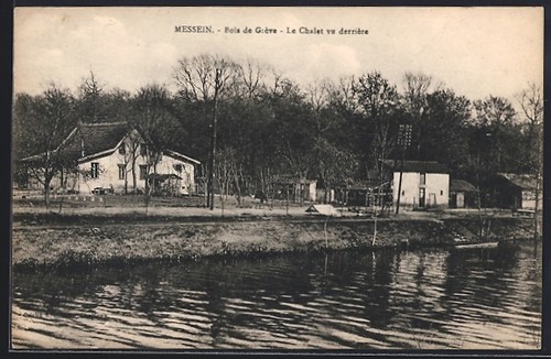 Cpa messein bois - bois, de