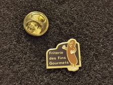 Pin's Friterie Des Fins Gourmets Sausage Food - Pin L12
