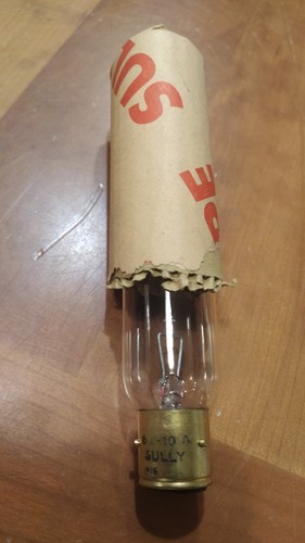 Ancienne ampoule sully a - 6v,