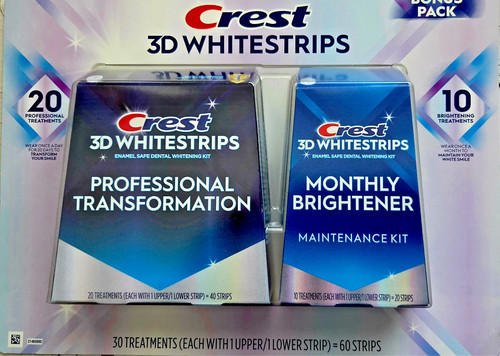 New crest whitestrips - new,