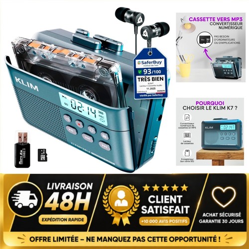 Klim lecteur cassette - klim, k7