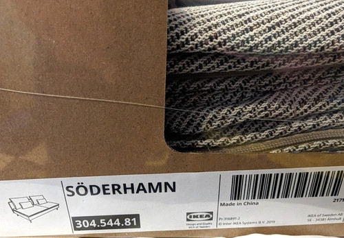 Ikea soderhamn three seat - ikea,