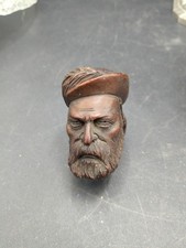 Ancienne pipe sculptée tête