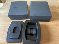 Étui RICHARD MILLE Complet - Bois Noir Et Cuir - Collectionneurs De Montres