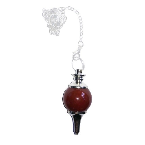 Pendule cornaline boule - -,
