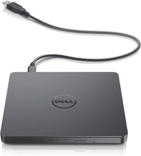 Dell USB Slim DVD +/- RW Drive DW316 Plug & Play Low Profile Windows 7 8 10 11