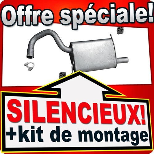 Silencieux arriere pour - silencieux,