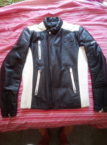 Blouson moto cuir segura - cuir,