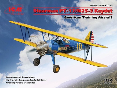 Icm 32050 stearman - icm, 1/32