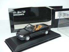 PEUGEOT 306 CABRIOLET 1995 Noir MINICHAMPS 1:43