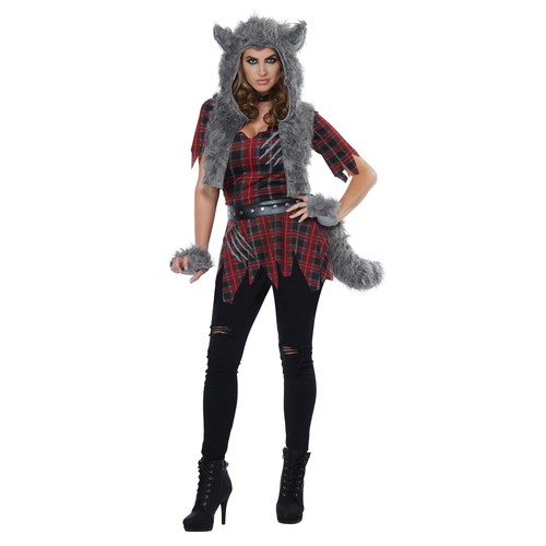 Costume femme loup adulte - femme-loup,