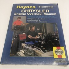 Haynes Tech book Chrysler ￼Engine overhaul Manuel 2114 ￼READ See Pictures