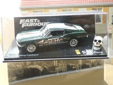 FORD MUSTANG FASTBACK  1/43 PERSONNALISATION FAST AND FURIOUS Modèle Unique