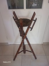 Ancien Porte Plante en bois