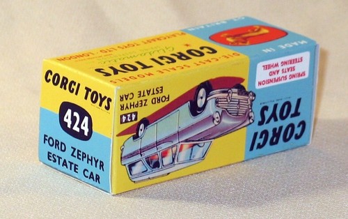 Corgi toys boite repro - toys,