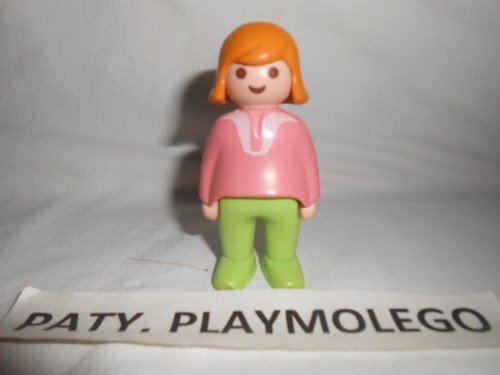 Playmobil 123 femme haut - haut, rose