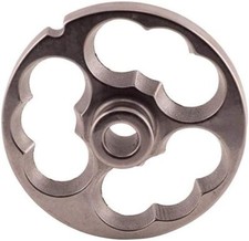 PLAQUE FILET EN ACIER POUR HACHOIR À VIANDE N.22 AVEC TROUS EN LOSANGE  