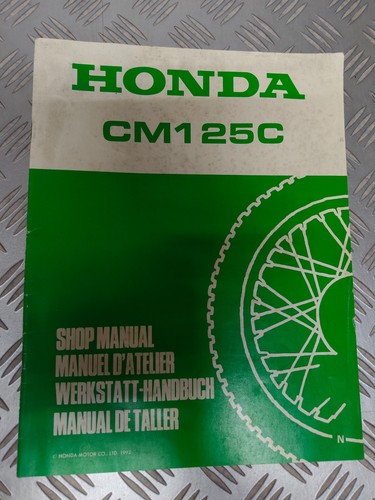 Manuel atelier honda 125 - manuel,