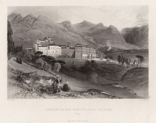 Palerme sicilia monastère - palerme,
