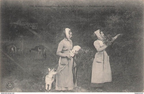 Scenes champetres gardeuses - scenes,