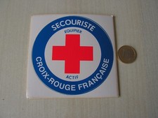 RED CROSS Antique Rescue Active Equipment Sticker (cr8)
