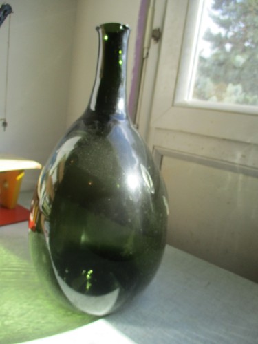 Ancienne bouteille verre - bouteille,